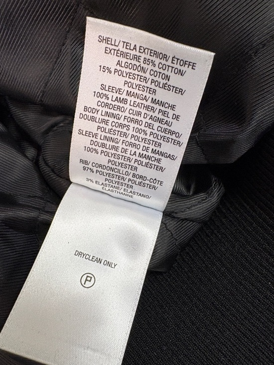 Hudson Los Angeles Corduroy & Leather Varsity Jacket XS New With Tags $495 - Picture 6 of 10